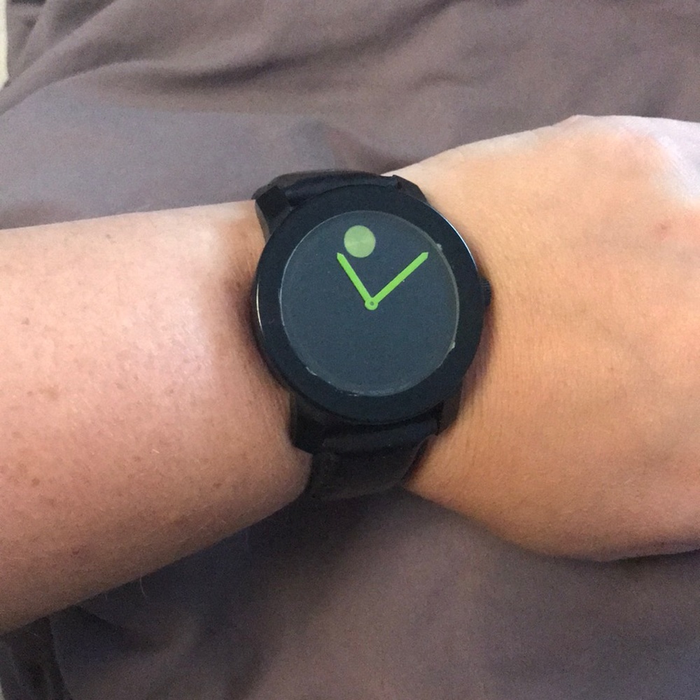💥Movado bold neon green dot. Unisex 💥